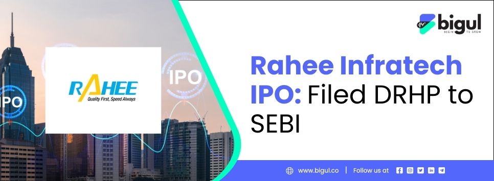 Rahee Infratech IPO, DRHP to SEBI, IPO Details